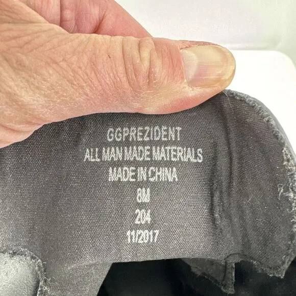 G By Guess Womens Ankle Booties Embroidered W Flowers Black Buckle Size 8M - Picture 7 of 9